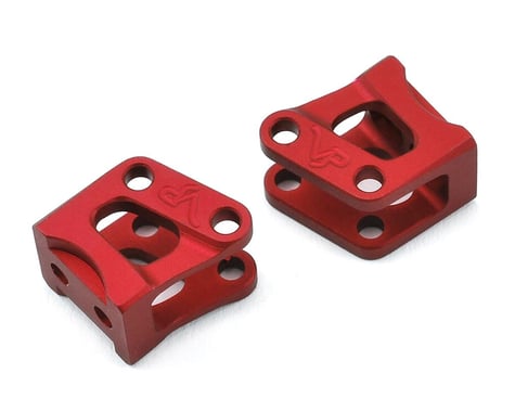 Vanquish Products Wraith Lower Shock Link Mount Set (Red) (2)