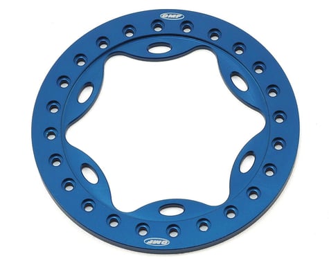 Vanquish Products OMF 2.2" Scallop Beadlock (Blue)