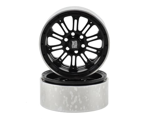 Vanquish Products SLW KMC XD-795 2.2 Aluminum Beadlock Crawler Wheel (2-Black)