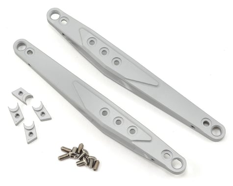 Vanquish Products Vaterra Twin Hammers Trailing Arm Set (Silver) (2)