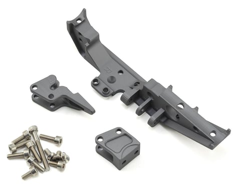 Vanquish Products Wraith Currie Rockjock 70 Rear Truss/Link Mounts (Grey)