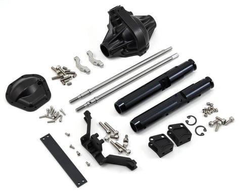 Vanquish Products Wraith/Yeti Centered Pumpkin Rear Currie Axle (Black)