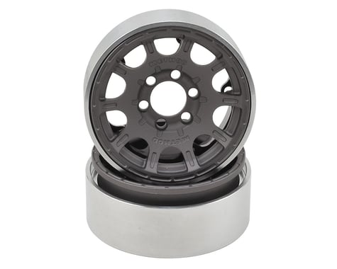Vanquish Products Method Roost 1.9 Beadlock Crawler Wheels (Grey) (2)
