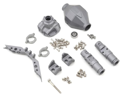 Vanquish Products SCX10 Currie F9 Front Axle Assembly (Grey)