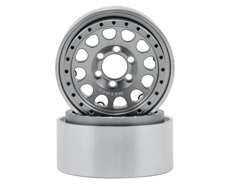Vanquish Products Method 105 1.9" Beadlock Crawler Wheels (Silver/Silver) (2)