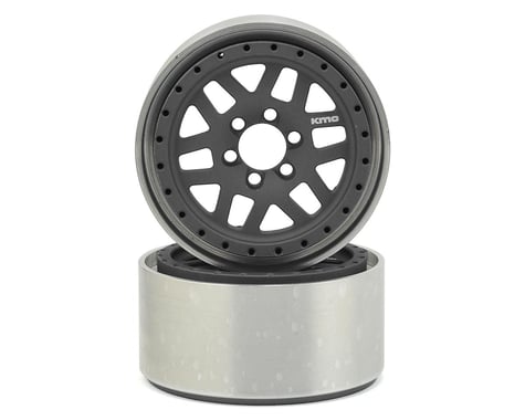 Vanquish Products KMC XD229 Machete 2.2 Beadlock Wheels (2) (Grey/Black)