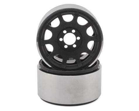 Vanquish Products Method Roost 2.2" Beadlock Wheels (2) (Black) (1.2" Wide)