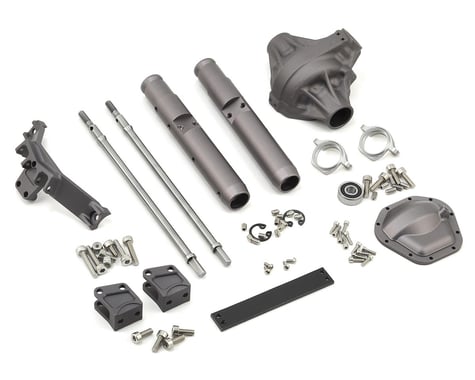 Vanquish Products Wraith/Yeti Currie Rockjock Centered Rear Axle (Grey)
