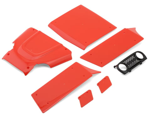 Vanquish Products H10 Optic Body Panel Set (Red/Eibach)