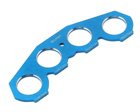 VRP 1/10 Aluminum Shock Stand Upper Tray (Blue)