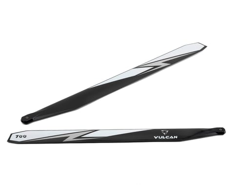 Vulcan Rotors 700mm Carbon Fiber Main Blade Combo Set (Silver)