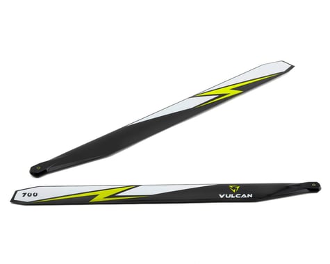 Vulcan Rotors 700mm Carbon Fiber Main Blade Combo Set  (Yellow)