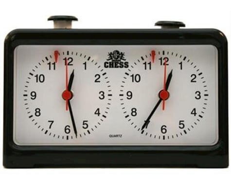 Wood Expressions 769811 Royal Crest Analog Chess Clock/Timer by Wood Expressions