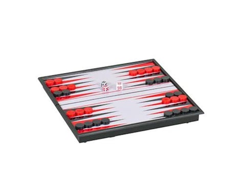 Wood Expressions WE Games 20-2508 Magnetic Backgammon Set - Small Travel Size