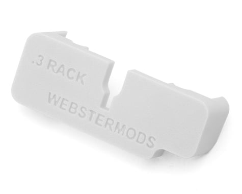 Webster Mods 1/8 Tekno ".3" Ackermann Lock (White)
