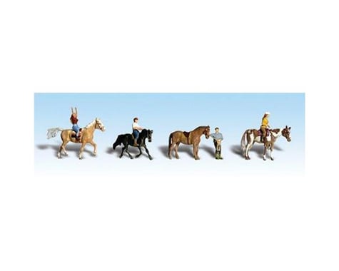 Woodland Scenics HO Horseback Riders