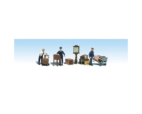 Woodland Scenics HO Depot Workers & Accessories