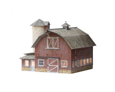 Woodland Scenics O Built-Up Old Weathered Barn