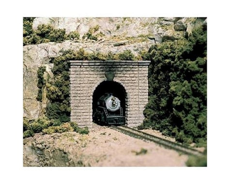 Woodland Scenics N Single Tunnel Portal, Cut Stone (2)