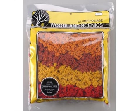 Woodland Scenics Clump-Foliage Bag, Fall Mix/165 cu. in.