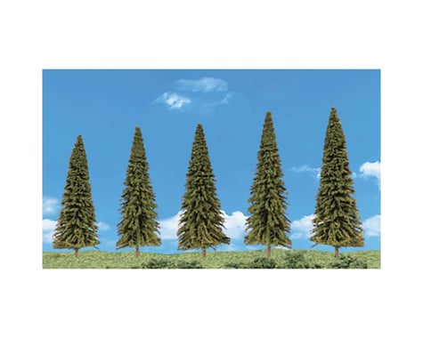 Woodland Scenics Scene-A-Rama Evergreen Trees (5)