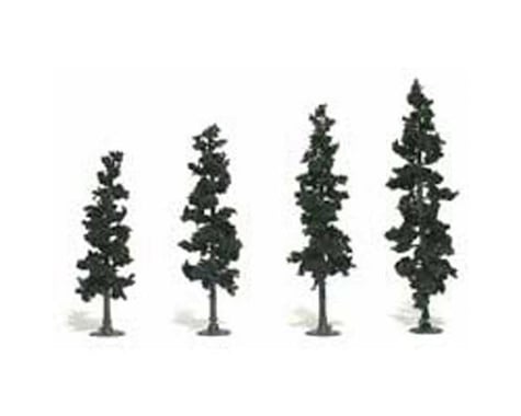 Woodland Scenics Ready-Made Pine, 4-6" (4)