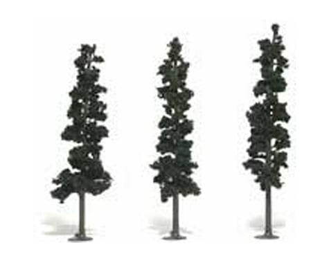 Woodland Scenics Ready-Made Pine, 7-8" (3)
