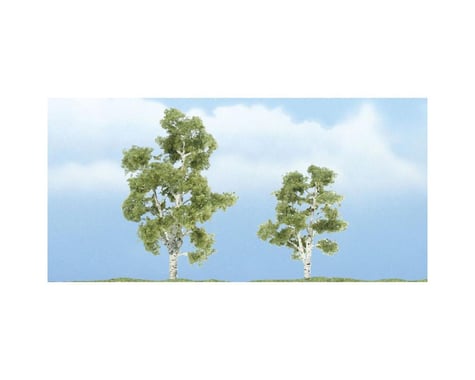 Woodland Scenics Premium Sycamore Tree, 3"/2.25" (2)