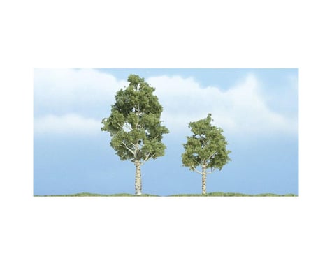 Woodland Scenics Premium Aspen Tree, 3"/2" (2)