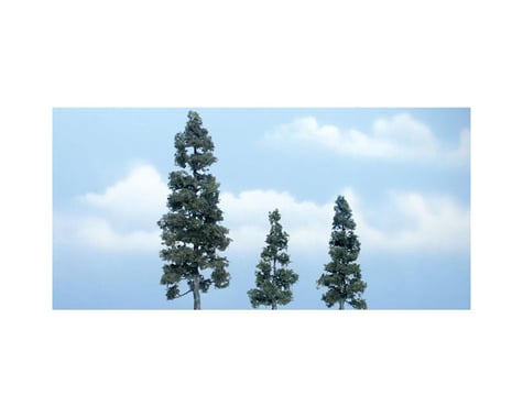 Woodland Scenics Premium Juniper Tree, 5.25"/3"/2.5" (3)