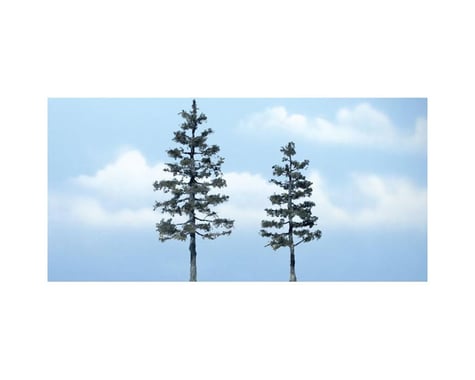 Woodland Scenics Premium Pine Tree, 5.25"/4" (2)