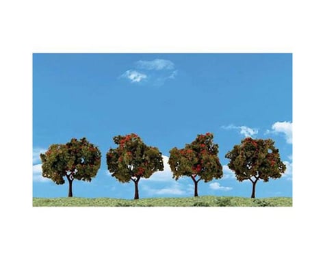 Woodland Scenics Classics Tree, Apple 2-3" (4)