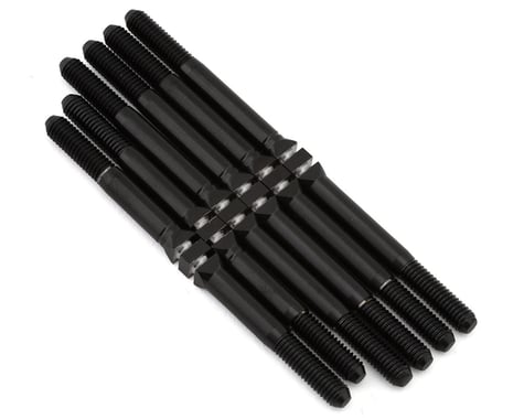 Whitz Racing Products HyperMax RC10T6.4 3.5mm Titanium Turnbuckles (Black) (6)