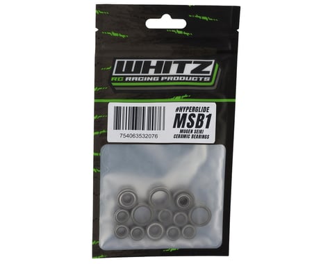 Whitz Racing Products HyperGlide Mugen MSB1 Full Ceramic Ball Bearing Kit