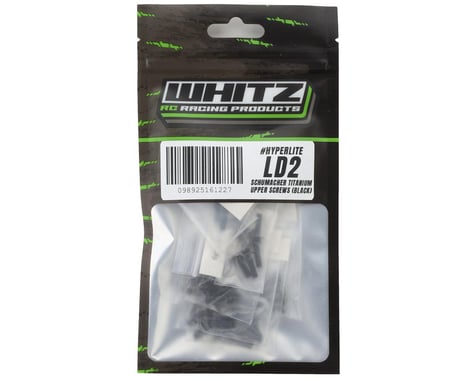 Whitz Racing Products HyperLite Schumacher Cougar LD2 Titanium Upper Screw Kit