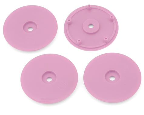 Whitz Racing Products 1/10 Whiplash Wheel Covers (Pink) (4)