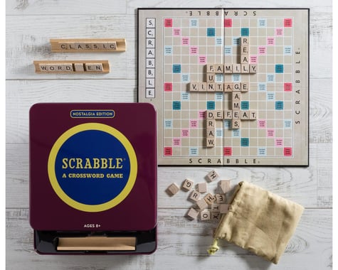 WS Games Company Scrabble Nostalgia Tin Edition