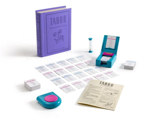 WS Games Company Taboo Vintage Bookshelf Edition