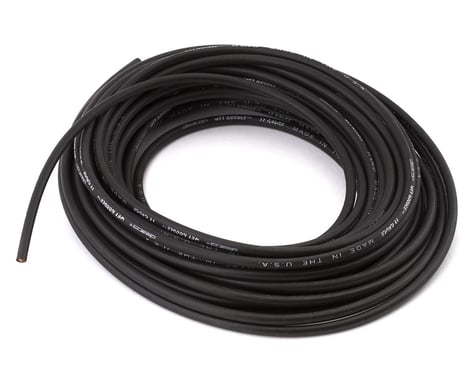 Deans 12AWG Wet Noodle Wire (Black) (30')