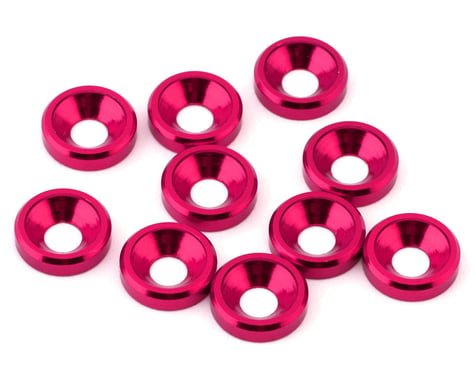 eXcelerate 3mm Countersunk Washers (Pink) (10)