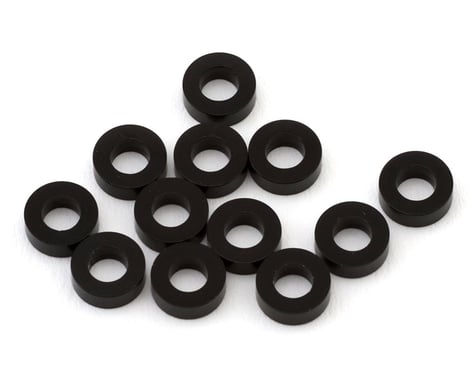 eXcelerate 3x6x2mm Aluminum Shims (Black) (12)