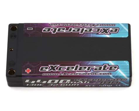 eXcelerate ION 2S Hardcase 130C Ultra Low CG "Shorty" LiPo Battery