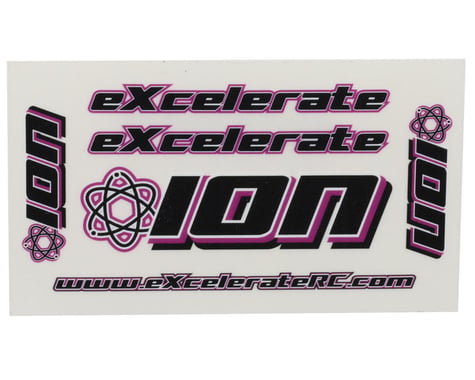 eXcelerate ION Decal Sheet