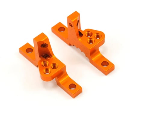 XRAY Aluminum Upper Clamp w/Adjustable Roll Center (Orange) (2)