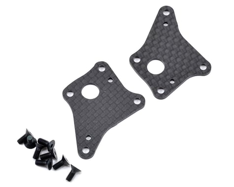 XRAY T4 1.6mm Graphite Front Lower Arm Plate (2)