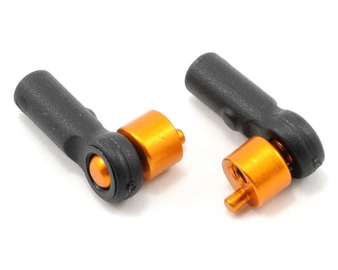 XRAY 4.9mm Aluminum Quick Roll-Center Holder (Orange) (2+2)