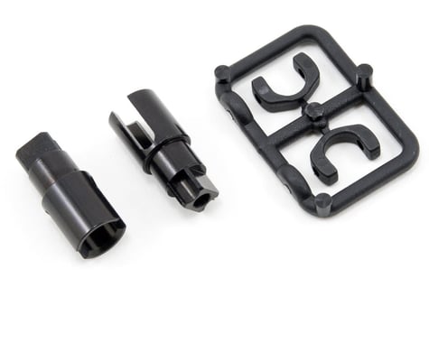 XRAY Aluminum Solid Axle Driveshaft Adapters (2)