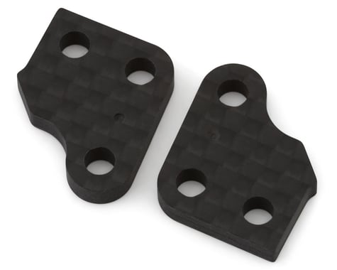 XRAY Graphite Steering Block Extension Plate (2) (XB2/XT2) (1-Dot)