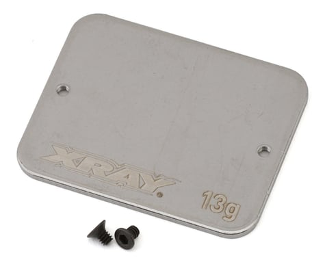 XRAY XB2 2024 Stainless Steel 1-Piece Chassis Servo Weight (13g)