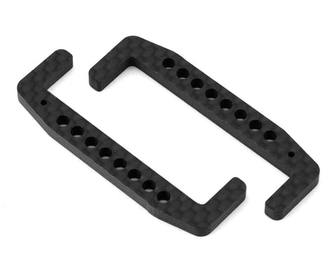 XRAY 3.5mm Graphite Battery Backstop Set (2) (Lower)